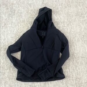 Black Women's thermal Hoodie
